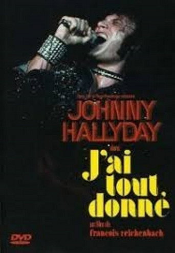 Poster for “J'ai tout donné”