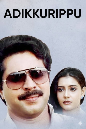 Poster for “Adikkurippu”