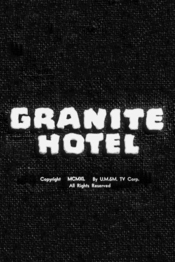 Poster for “Granite Hotel”