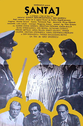 Poster for “Blackmail”