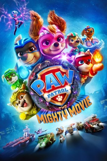 Poster for “PAW Patrol: The Mighty Movie”