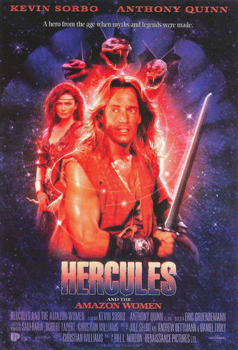 Poster for “Hercules and the Amazon Women”