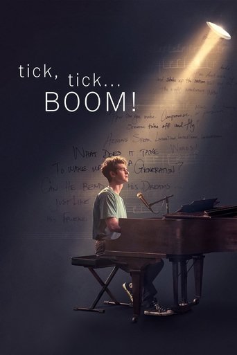 Poster for “tick, tick... BOOM!”