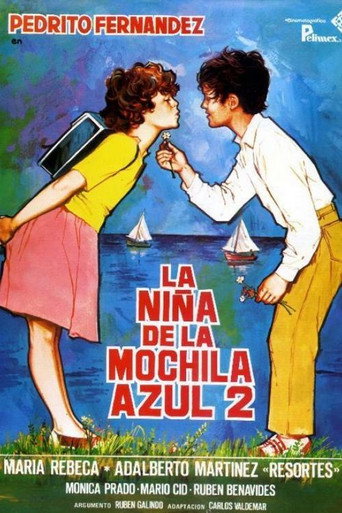 Постер фильма «La niña de la mochila azul 2»
