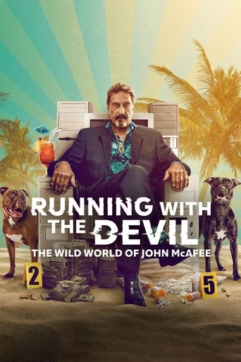 Poster for “Running with the Devil: The Wild World of John McAfee”
