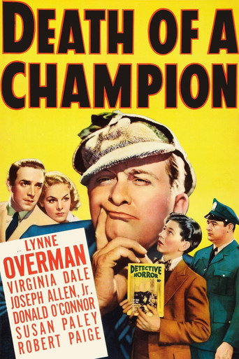 Постер фильма «Death of a Champion»