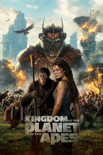 Poster for “Kingdom of the Planet of the Apes”