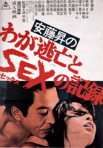 Постер фильма «安藤昇のわが逃亡とSEXの記録»
