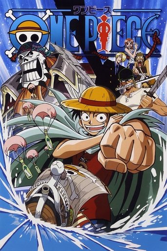 Poster for “Luffy's Fall! The Unexplored Region - Grand Adventure in the Ocean's Navel”