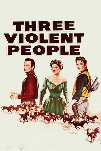 Poster for “Three Violent People”