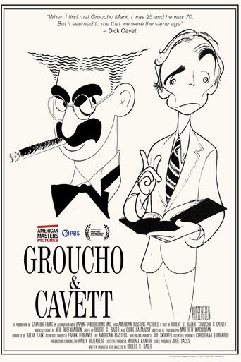 Постер фильма «Groucho & Cavett»
