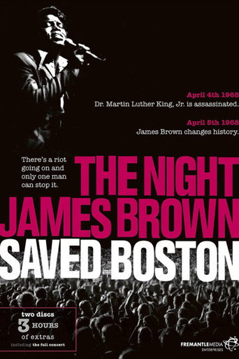 Постер фильма «James Brown - The Night James Brown Saved Boston»