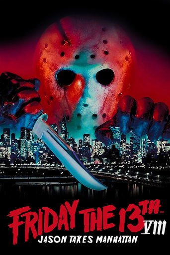 Poster for “Friday the 13th Part VIII: Jason Takes Manhattan”
