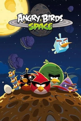 Постер фильма «Angry Birds Space»