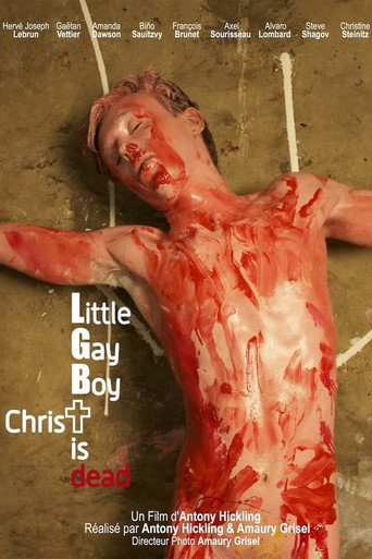 Poster for “Little Gay Boy, Christ is Dead”