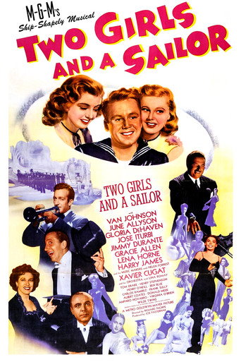 Poster for “Two Girls and a Sailor”