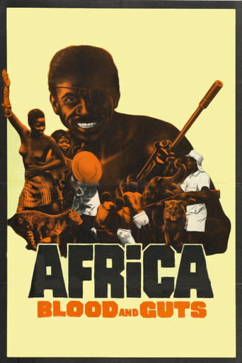 Poster for “Africa Blood and Guts”