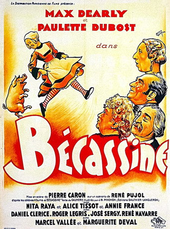Poster for “Bécassine”