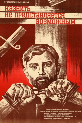 Poster for “Execution Is Not Possible”