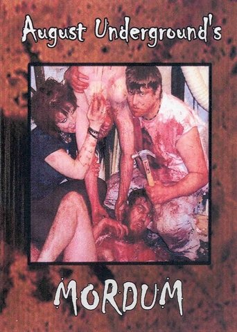 Poster for “August Underground's Mordum”