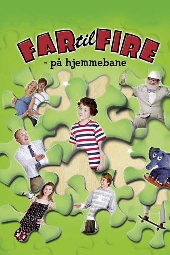 Постер фильма «Far til fire - på hjemmebane»