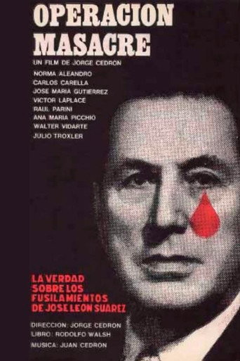 Постер фильма «Operación Masacre»