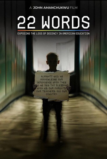 Poster for “22 Words”