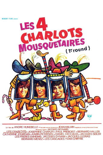 Poster for “The Four Charlots Musketeers”
