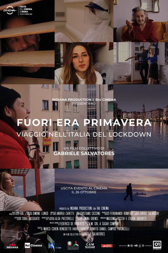 Poster for “Fuori era primavera: Viaggio nell'Italia del lockdown”