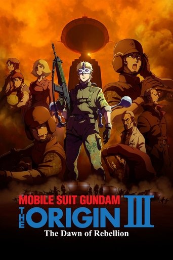 Poster for “Mobile Suit Gundam: The Origin III - Dawn of Rebellion”