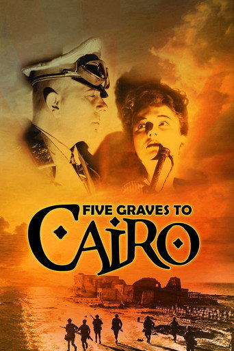 Poster for “Five Graves to Cairo”
