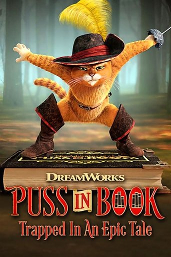 Poster for “Puss in Book: Trapped in an Epic Tale”