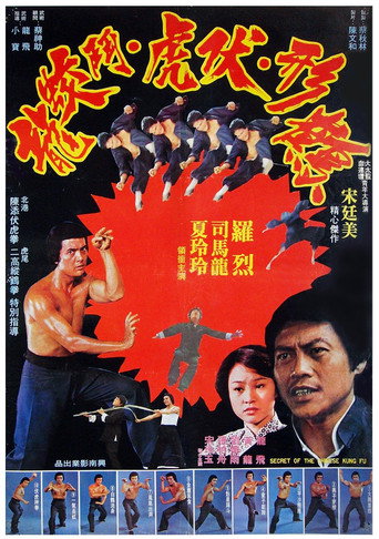 Постер фильма «鶴形伏虎鬥蚊龍»