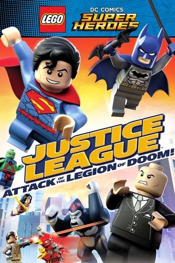 Постер фильма «Лего Супергерои DC: Лига Справедливости - Атака Легиона Гибели!»