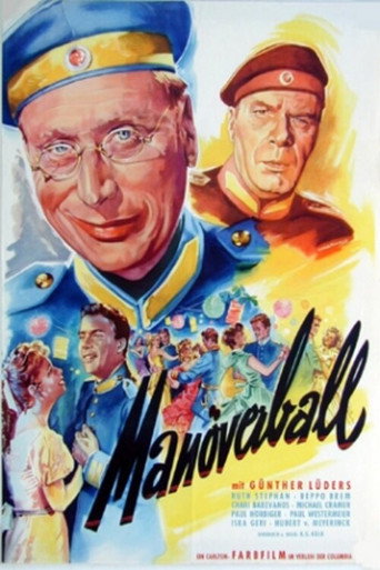 Постер фильма «Manöverball»