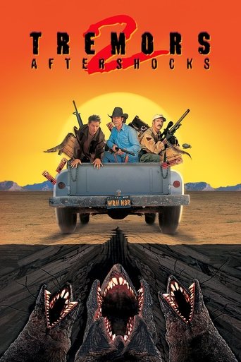 Poster for “Tremors II: Aftershocks”