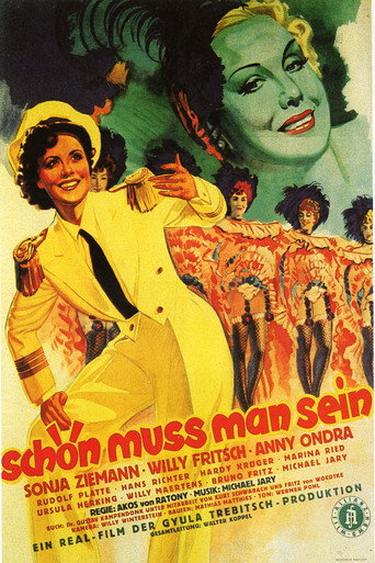 Poster for “Schön muß man sein”