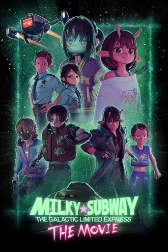 Poster for “Milky☆Subway: The Galactic Limited Express - the Movie”