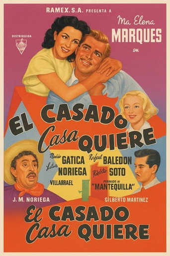 Постер фильма «El casado casa quiere»