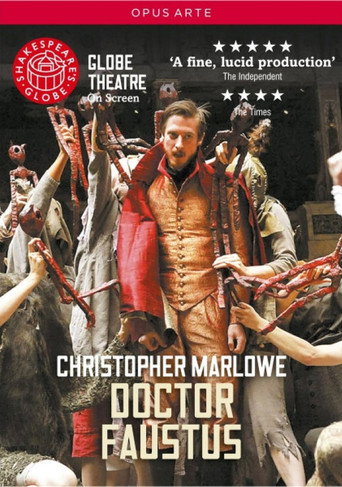 Poster for “Doctor Faustus - Live at Shakespeare's Globe”