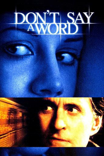 Poster for “Don't Say a Word”