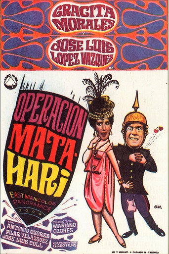 Постер фильма «Operación Mata Hari»