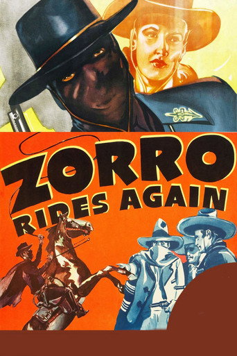 Poster for “Zorro Rides Again”