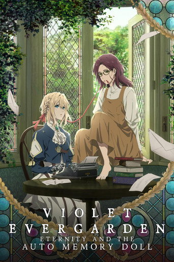 Poster for “Violet Evergarden: Eternity and the Auto Memory Doll”