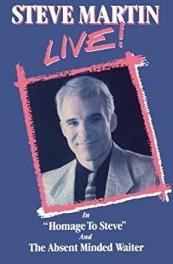 Постер фильма «Steve Martin Live!»
