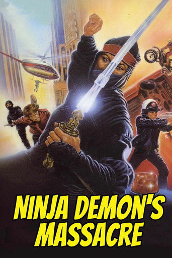 Poster for “Ninja, Demon's Massacre”