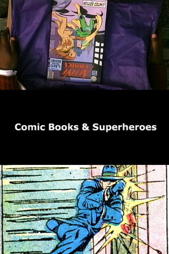 Poster for “Comic Books & Superheroes”