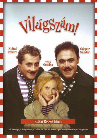 Poster for “Világszám!”