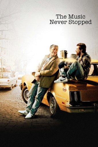 Poster for “The Music Never Stopped”