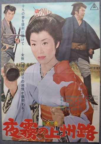 Постер фильма «夜霧の上州路»